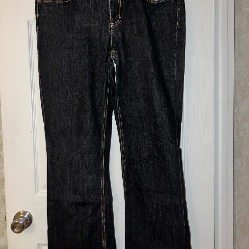 Tommy Hilfiger Women's Black Boot Cut Jeans